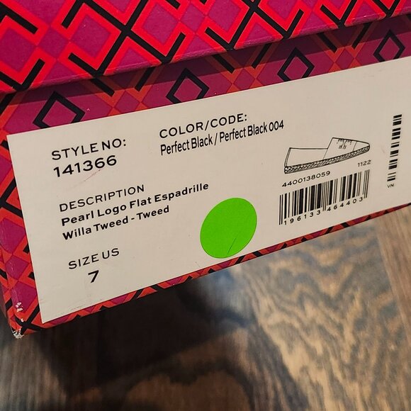 Tory Burch Willa tweed espadrilles